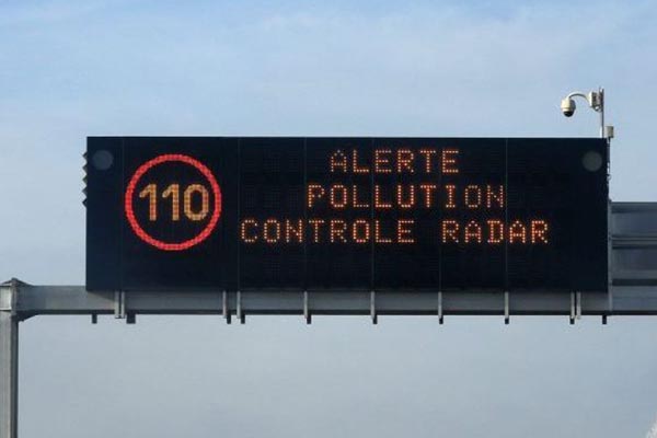 controles radars alerte pollution