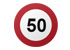 vitesse : 50 km/h