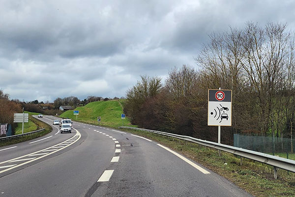 panneau radar Ouilly-le-Vicomte