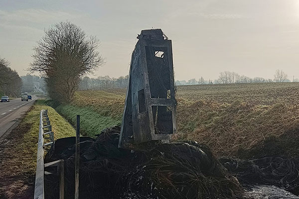 Quand les masquages bon enfant des agriculteurs dgnrent, les radars partent en fume