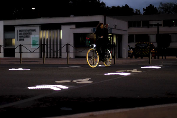 Un arrt de bus lumineux