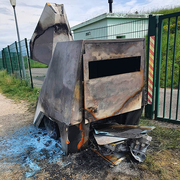 Un radar autonome incendi dans le Haut-Rhin