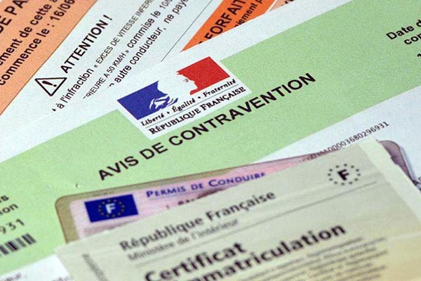 test de l'avis de contravention lectronique