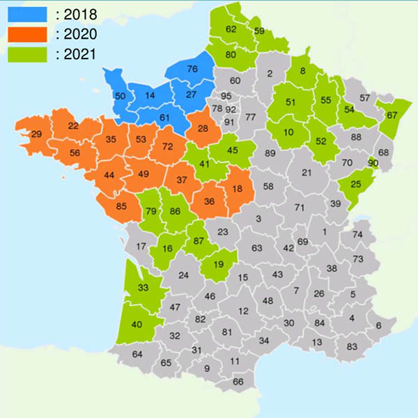 carte du dploiement des voitures radars privatises