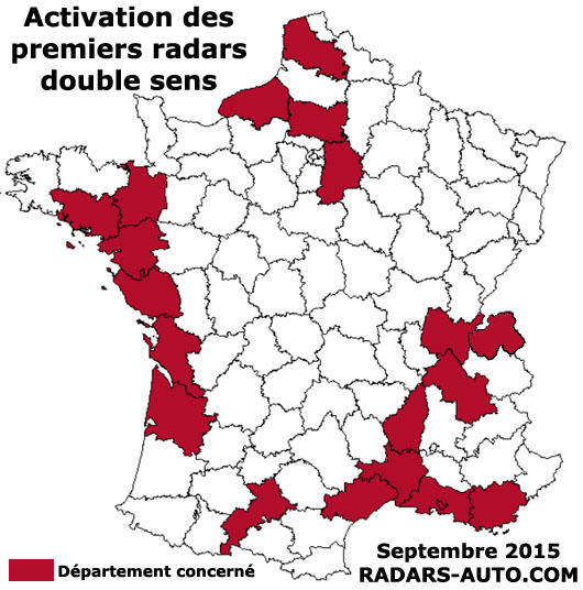 carte radars double sens septembre 2015