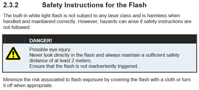 flash dangereux radar chantier