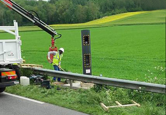 installation d'un nouveau radar discriminant