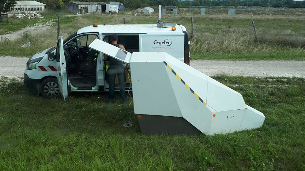 Installation radar autonome CEGELEC