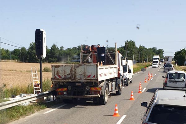 Cinq radars tourelles installs dans le Tarn-et-Garonne