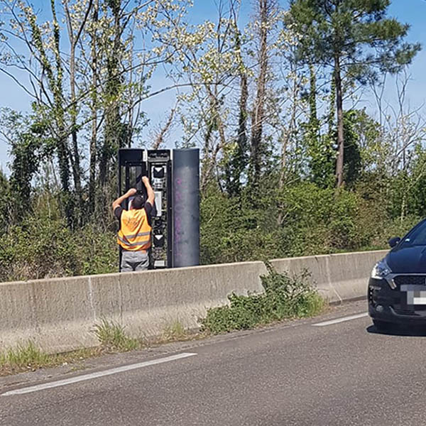 maintenance d'un radar fixe