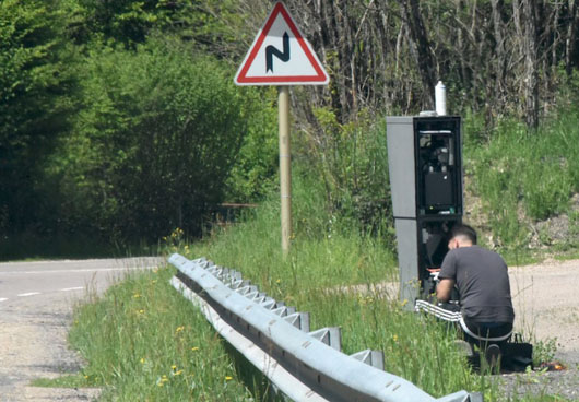 Maintenance d'un radar tronon