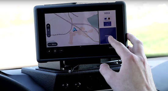 navigateur GPS radar privatis