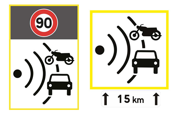 Nouveaux panneaux radars 2017
