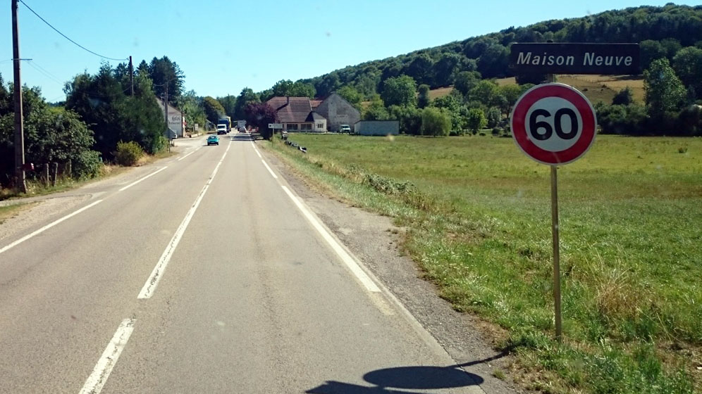 panneau 60 km/h