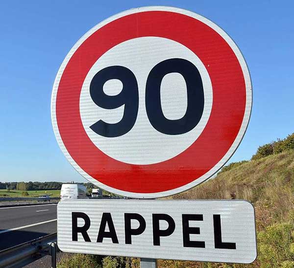 fin du 80 km/h