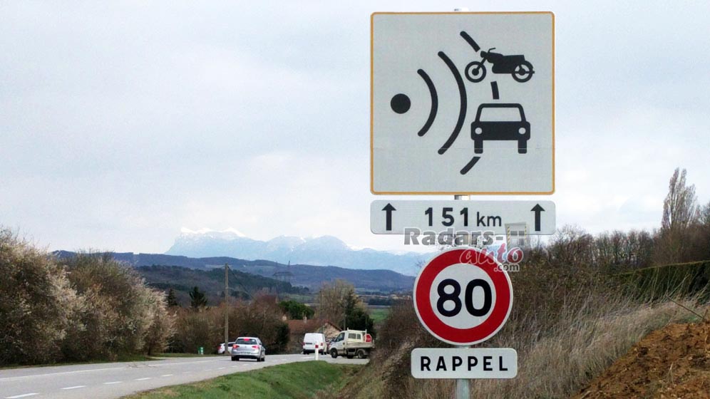 Les radars de l'Eure qui passent  80 km/h