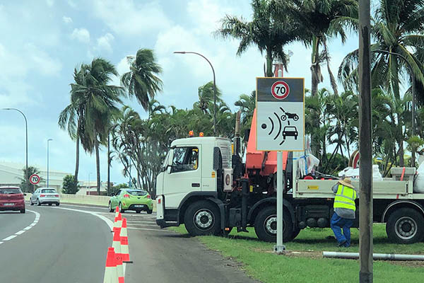 nouveau panneau radar