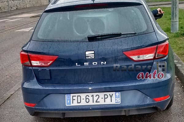 Les radars dsormais embarqus dans des Seat Leon ST