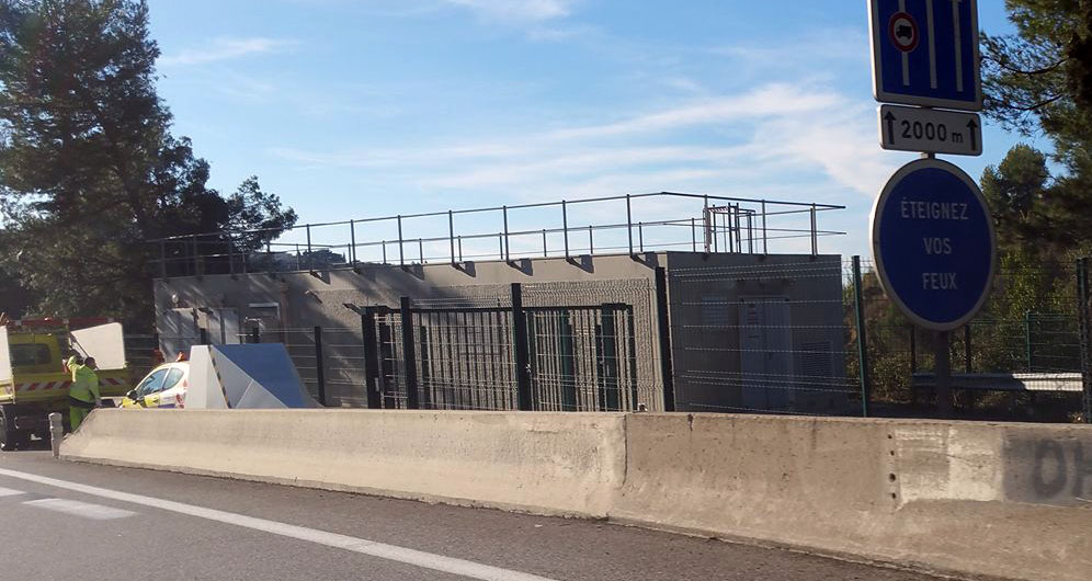 Radar autonome A8 Tunnel Canta Galet