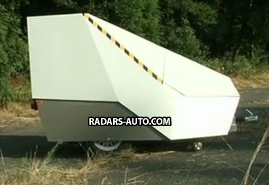 cabine radar autonome ouverte avant