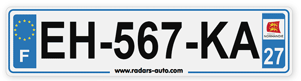 immatriculation EH-567-KA