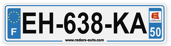 immatriculation EH-638-KA