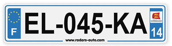 immatriculation EL-045-KA