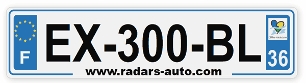 immatriculation EX-300-BL