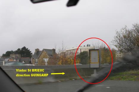 Photo 1 du radar automatique de Saint-Brieuc