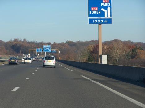 Photo du radar automatique de Bailly (A12)