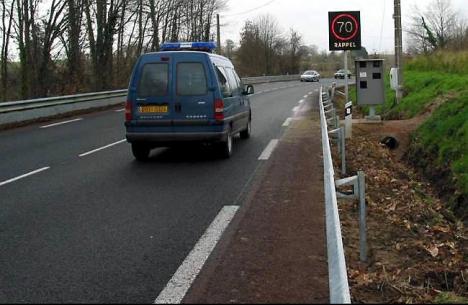 Photo 1 du radar automatique de Marign-Laill