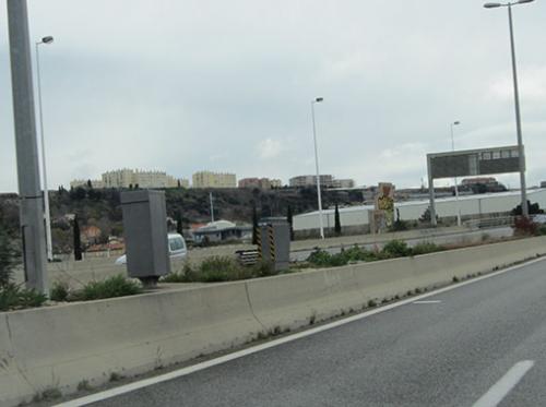 Photo du radar automatique de Marseille (A55)