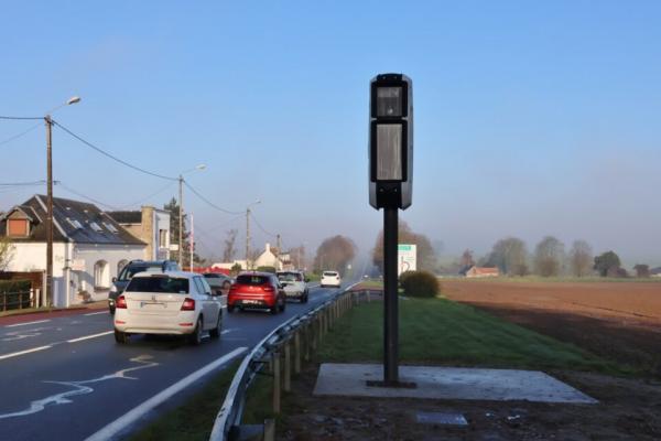 Photo du radar automatique de Buigny-Saint-Maclou (D1001)