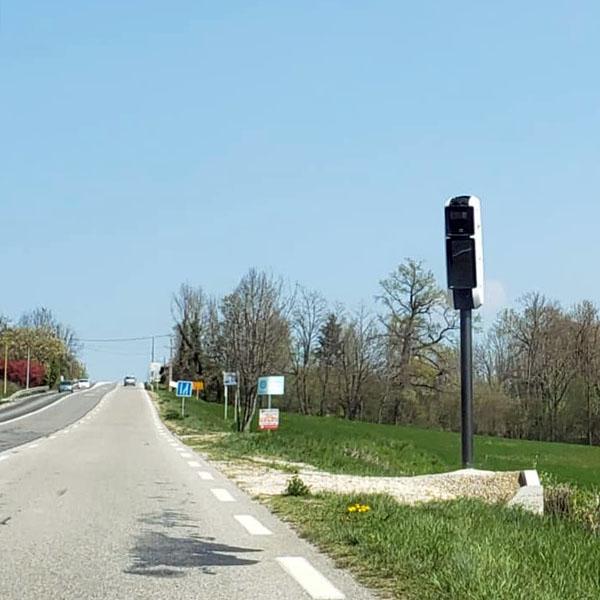 Photo du radar automatique de La Biolle (D1201)