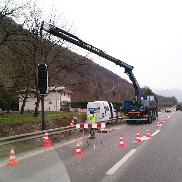 Photo 1 du radar automatique de Saint-Quentin-sur-Isre