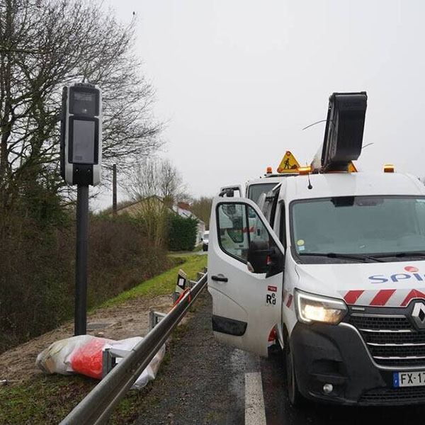 Photo du radar automatique de Saint-Martin-du-Fouilloux (D723)