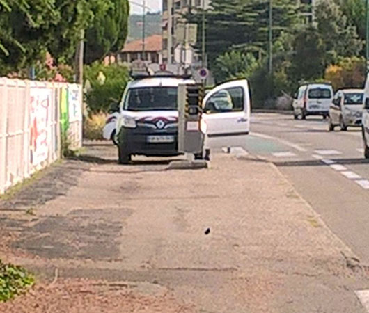 Photo du radar automatique de Tournon-sur-Rhne (D86)