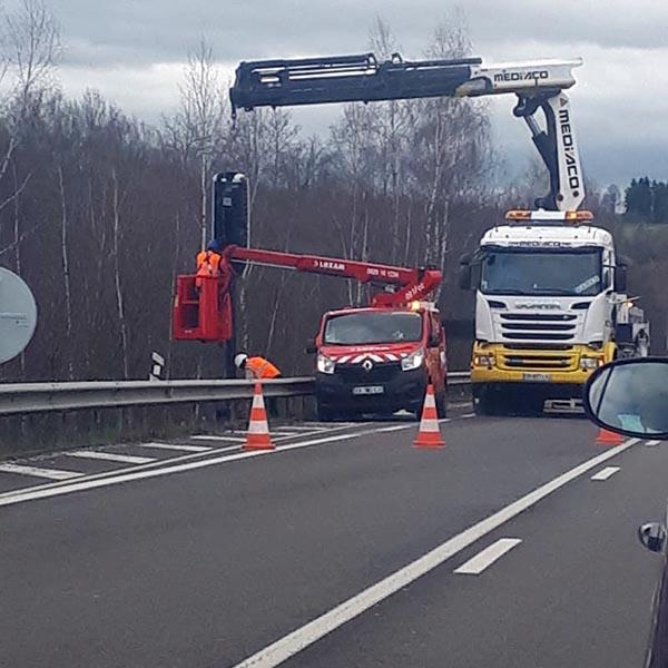 Photo du radar automatique de Bourogne (N1019)