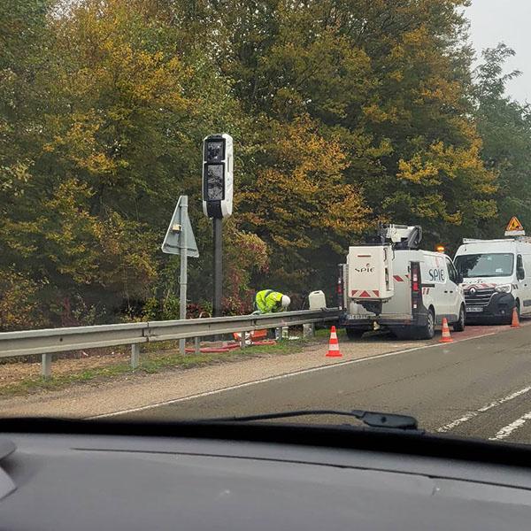 Photo du radar automatique de Lvignen (N2)