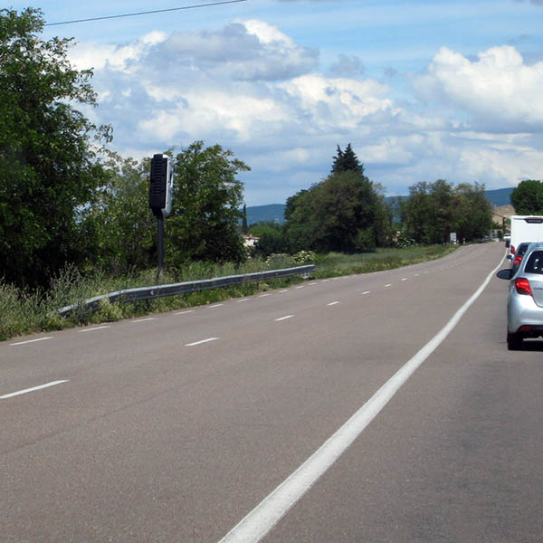 Photo du radar automatique de La Coucourde (N7)