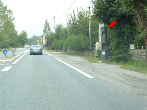 Photo du radar automatique de Montrozier (N88)