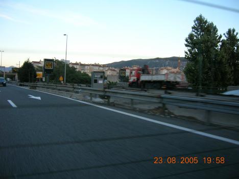 Photo du radar automatique de Marseille (A50)