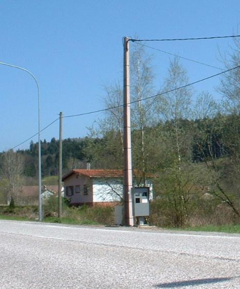 Photo 1 du radar automatique de Moyenmoutier