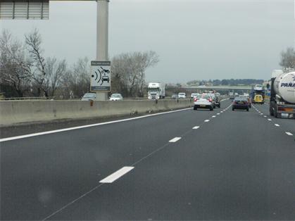 Photo du radar automatique de Saint-Aunes (A9)