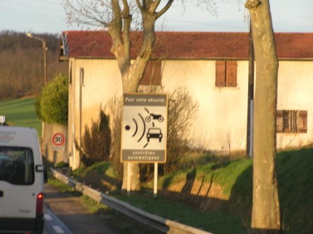 Photo 1 du radar automatique de Mionnay