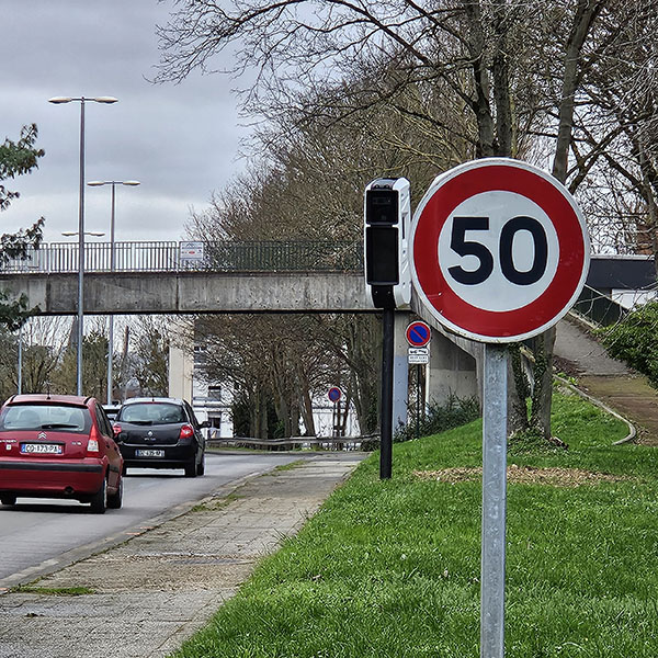 Photo du radar automatique de Noisy-le-Grand ()