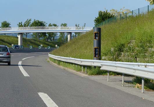 Photo du radar automatique de Bossey (A40)