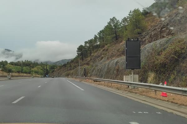 Photo du radar automatique de Les Adrets-de-l'Estrel (A8)