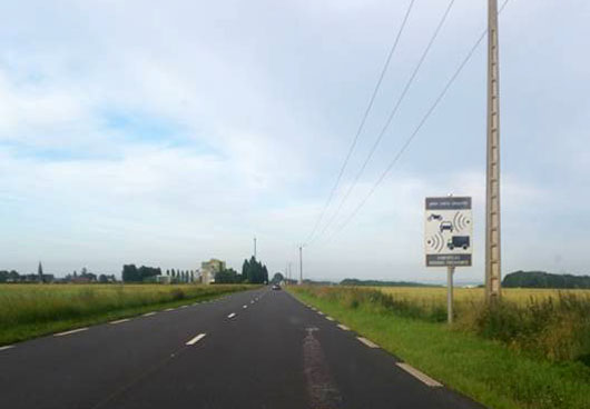 Photo du radar automatique de Fontaine-Saint-Lucien (D1001)