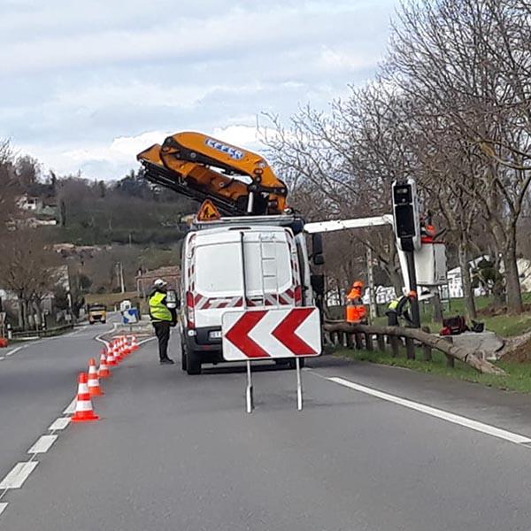 Photo du radar automatique de Chabrillan (D104)